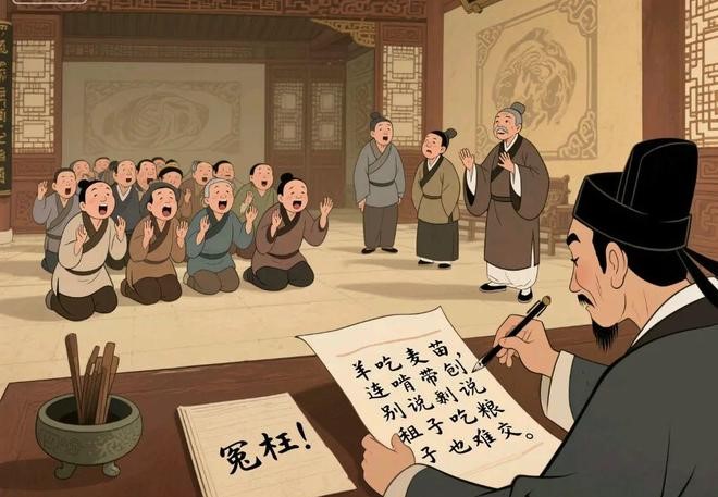 荒唐县官的糊涂判案