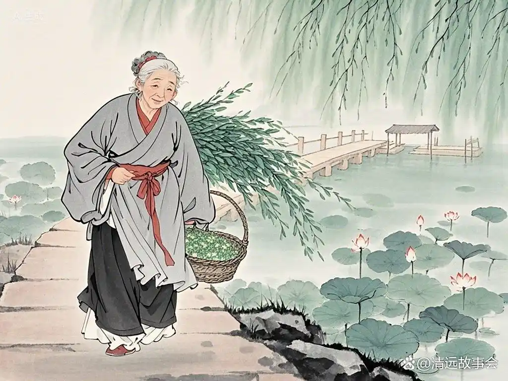 卖柳枝寻善缘